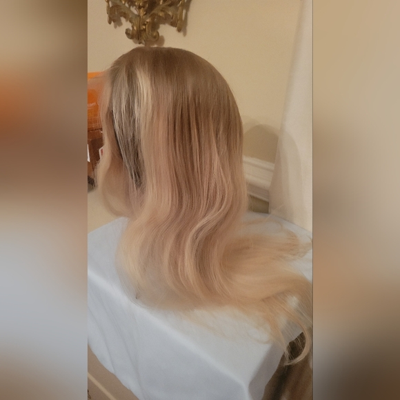 NEW Eniola "Kristy" Blonde Human Hair Wig - Picture 7 of 17